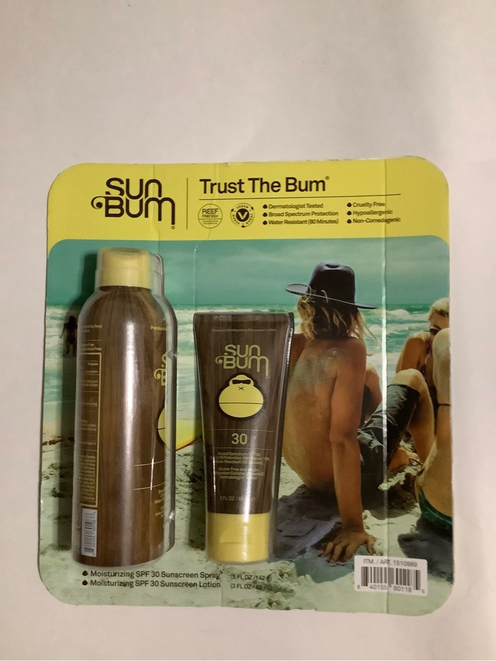 SPF 30 Moisturizing Sunscreen Spray & Lotion - Brown/Yellow